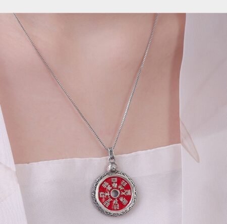 "Mountain Spirit Talisman Necklace" – Taoist Guardian, Mindful Presence