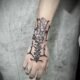 Taoist Blessing Tattoo Sticker: Ephemeral Spiritual Armor